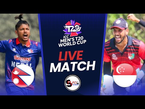 Nepal vs Singapore Live | Match Preview | ICC Men's T20 World Cup Asia Qualifier 2023