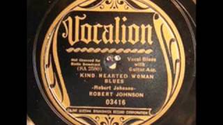 Robert Johnson Kind Hearted Woman Blues Vocalion 03416 78 rpm spin