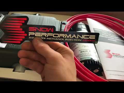 METH!!! Snow performance stage 2 water-methanol injection kit unboxing!