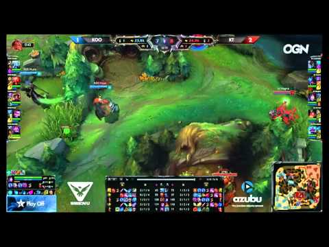 Koo Tigers vs KT Rolster - LCK Summer Playoffs - Round 4 - 21/08/2015