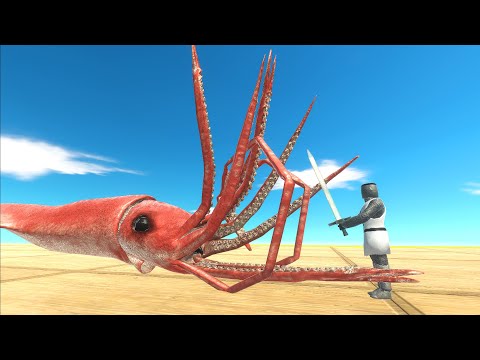 NEW UNIT COLOSSAL SQUID VS EVERY UNIT | Animal Revolt Battle Simulator