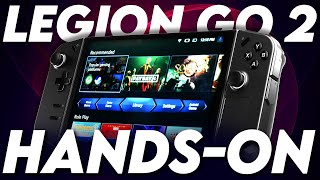 We actually switched it on! - Legion Go 2 Hands-On Preview (CES 2025)