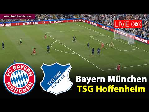 🔴Live- Bayern München gegen TSG Hoffenheim | Bundesliga 2025/26 | eFootball PES21 Simulation