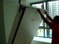 Double Bay Residences Condo HWB SuperSingle V1080 Top Cabinets HiddenWallBed HiddenBed WallBed
