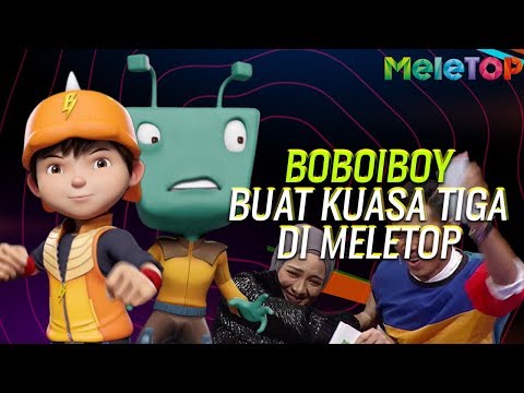 HEBAT! Nabil & Neelofa Interview Animasi BoBoiBoy & Adu Du di MeleTOP! | Malaysia & Indonesia