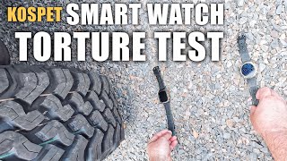 KOSPET Tank M3 & T3 Ultra Smartwatch Review & Torture Testing - Can They Survive!?
