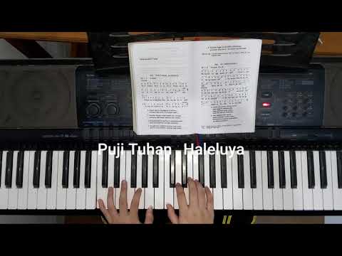 Kidung Jemaat 391 Puji Tuhan, Haleluya ll melodi vg