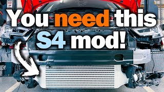 ECS Tuning Intercooler & Charge Pipes - Audi B9 S4 3.0L V6 TFSI