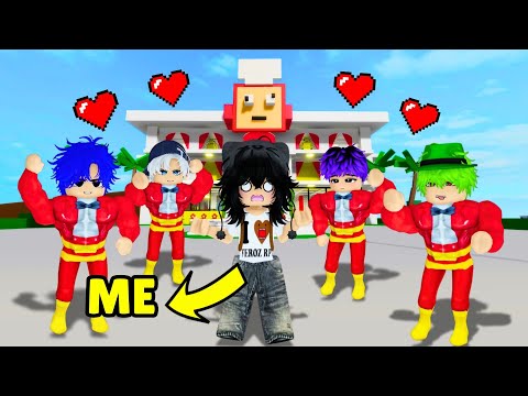 JOLLIBEE BOYS HOUSE ONLY sa BROOKHAVEN! (ROBLOX RP TAGALOG)
