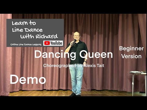 FREESTYLE / DEMO BEGINNER LINE DANCE - Dancing Queen