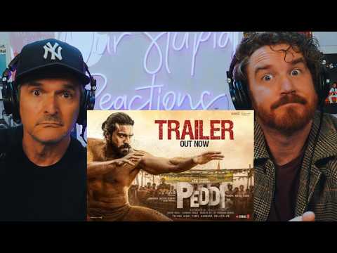 Peddi Official Trailer (Telugu) | Ram Charan | Janhvi Kapoor | A R Rahman | REACTION!!
