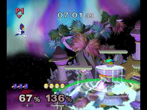 Zelda Combo  - Nair to interrupt Falco's up-B