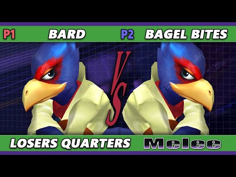 S@X 459 Losers Quarters - Bard (Falco) Vs. Bagel Bites (Falco) Smash Melee - SSBM