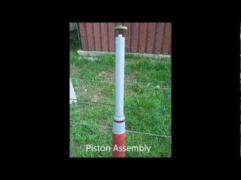 54 mm Rocket Ejection Piston Test - HD 720p