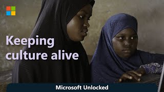 Microsoft Can an alphabet preserve a culture?