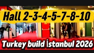 48. Tüyap yapı fuarı bütün Haller 2 -3 - 4 - 5 - 7 - 8 - 10 , Turkey b
