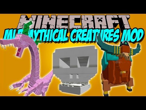 MLP MYTHICAL CREATURES MOD - New Bosses!!  - Minecraft mod 1.7.10 Review ENGLISH