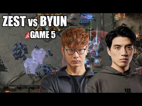 ZEST vs BYUN PvT  l  Game 5 of Best Of 5!