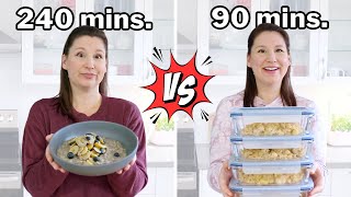How Much Time is *Actually* Saved with Meal Prep?