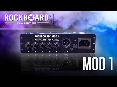 RockBoard | MOD 1 | The All-In-One Patchbay for Power Supplies and multiple Signal Chains