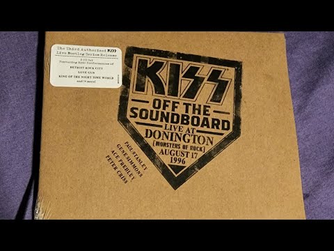 Sealed To Reveal KISS Off The Soundboard Donington CD