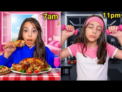 روتين تيما اليومي حسب الأحرف الأبجدية😳ما قدرت تكمّل😭