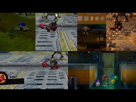 Sonic Forces - All Characters + Modern & Classic Super Sonic Death Animations