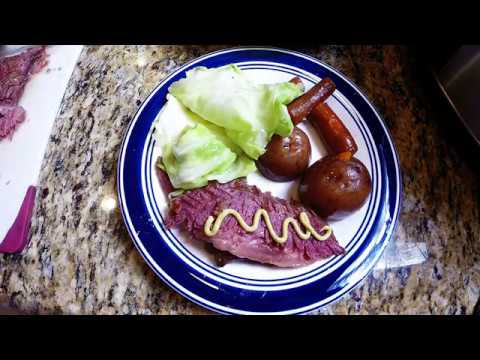 How-to cook Corned Beef and Cabbage in a crockpot