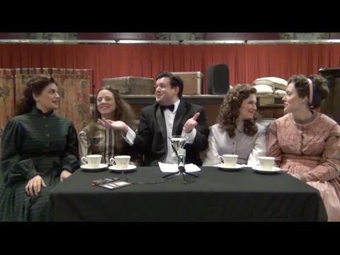 The cast of LITTLE WOMEN, Pittsburgh Opera