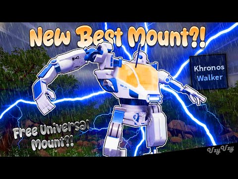 [AUT NEW UPDATE] How to Get the New Best Mount KHRONOS WALKER for Free?! (Universal)