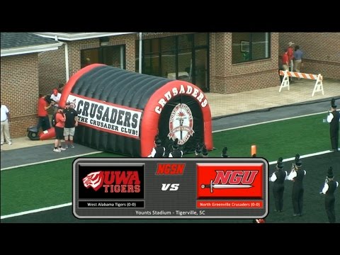 NGU Football 2016 - North Greenville vs. West Alabama Highlights
