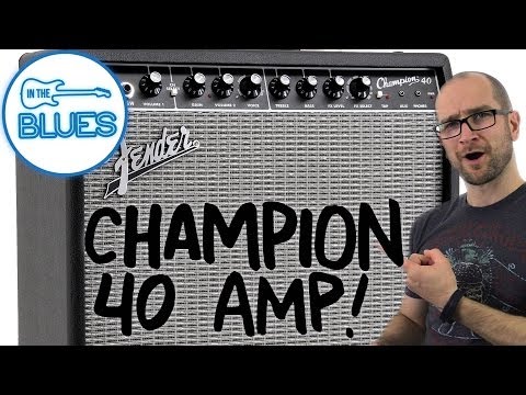 Fender Champion 40 Guitar Amplifier Demo