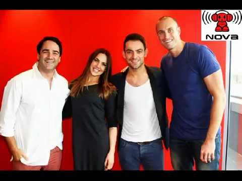 Ben Forster and Melanie C talking Jesus Christ Superstar on 'Fitzy and Wippa' on NovaFM