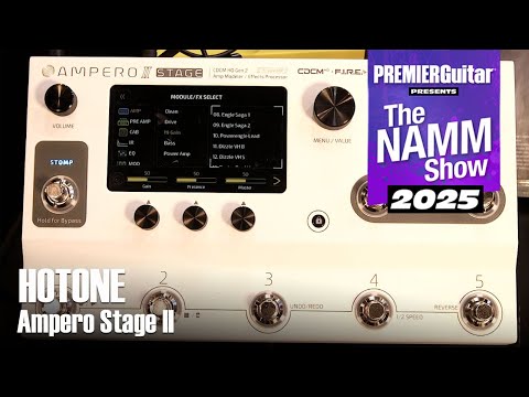 Hotone Ampero II Stage | NAMM 2025