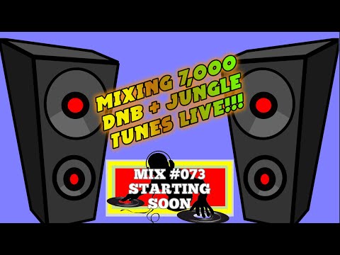 Mixing 7,000 DnB/Jungle Tunes Live! - Session #073