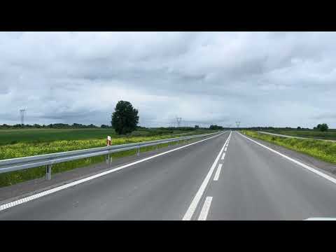 Przejazd trasy głównej od km 2+700 do km 3+400