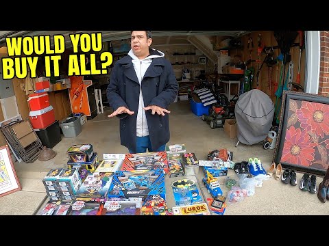 PEOPLE DREAM OF YARD SALES LIKE THIS!