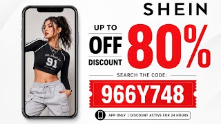 SHEIN Discount Code 966Y748 | Save Up to 80% 🛍️