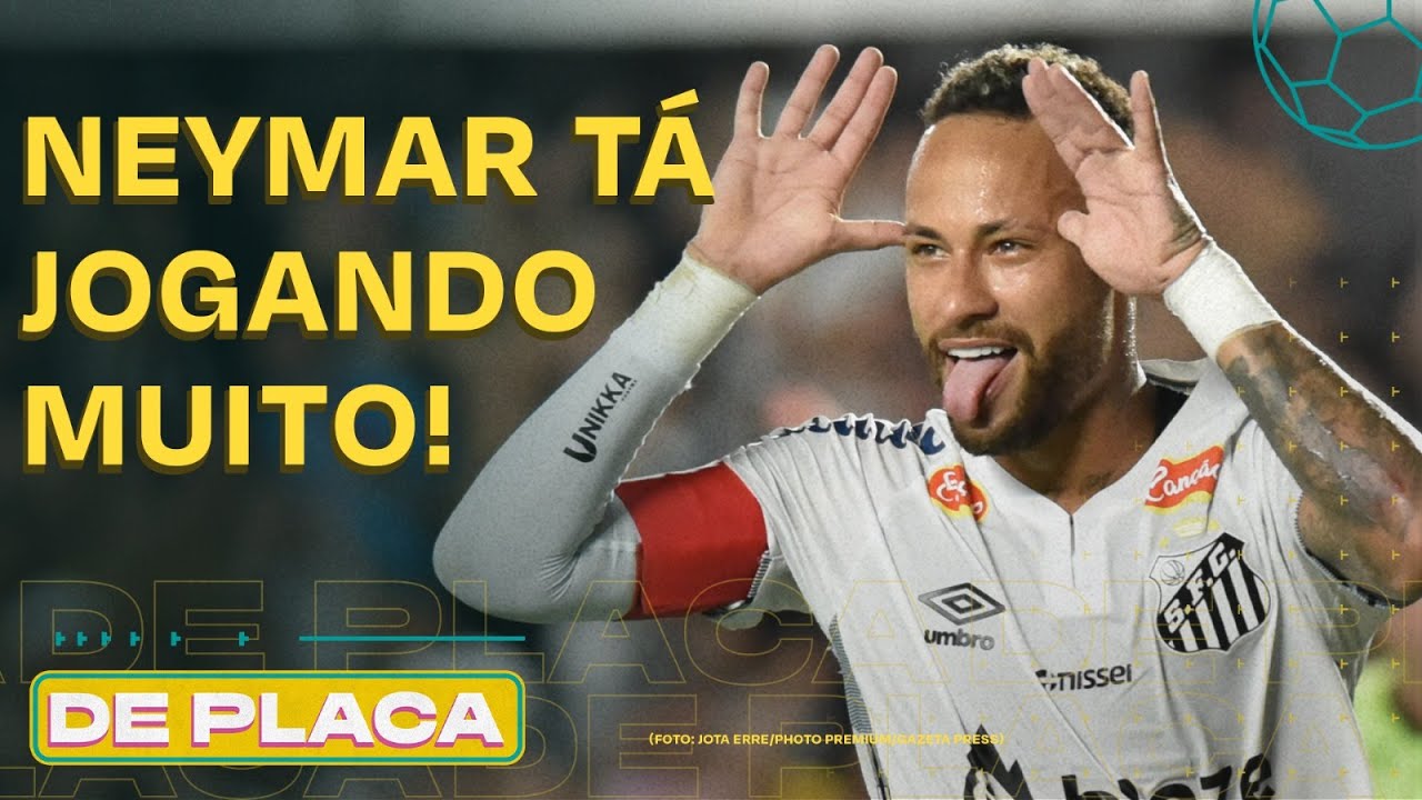 NEYMAR MARCA E SANTOS VENCE; SÃO PAULO CLASSIFICADO; PALMEIRAS VAI PASSAR? I De Placa 17/02/2025