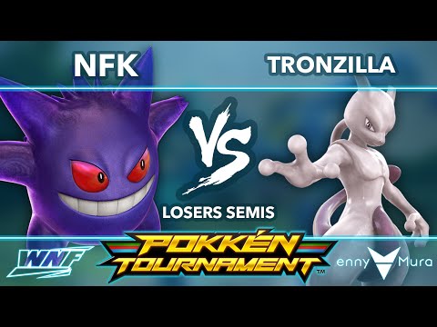 NFK (Gengar) vs Tronzilla (Mewtwo) LS - WNF Pokken 2.3