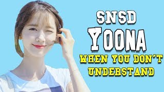 When you cant understand Yoona