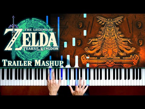 Zelda: Tears of the Kingdom Piano Trailer Extension [Main Theme] [2021 & 2022 Trailers]