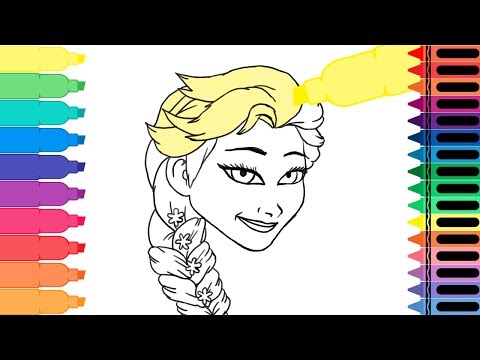 <h1 class=title>How to Draw Elsa - Simple Drawings for Kids Art Colors for Kids - Tanimated Toys</h1>
