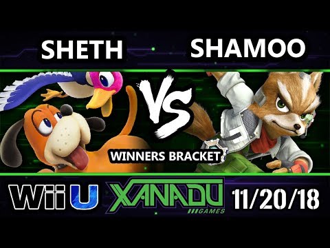 S@X 277 Smash 4 -  Shamoo (Fox) Vs.  SHETH (Duck Hunt) Wii U Winners Bracket