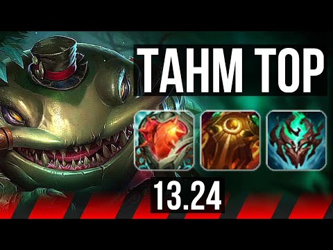 TAHM KENCH vs SETT (TOP) | Rank 4 Tahm, 4/2/9 | NA Grandmaster | 13.24