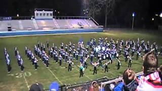 preview picture of video 'washington blue lions marching band 2010'