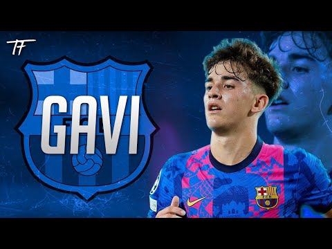 PABLO GAVI - BARCELONA - 2021/22 - Skills & Goals | HD