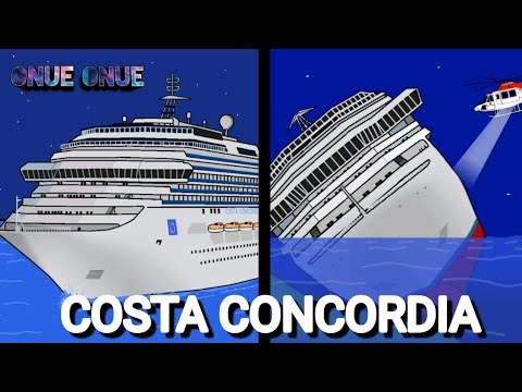 COSTA CONCORDIA cruise 🚢⚓ Full animation (FlipaClip)