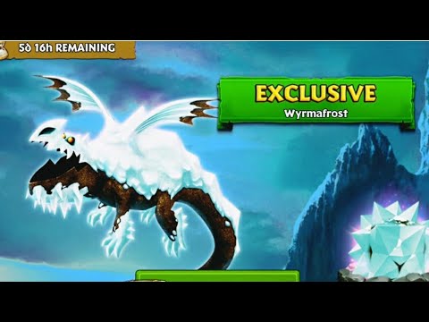 WYRMAFROST Titan Mode Max Level 150 - New Exclusive Groncicle - Dragons: Rise of Berk