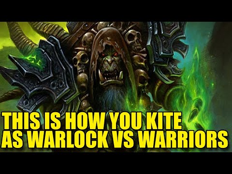 THIS IS HOW YOU KITE AS WARLOCK VS MELEES - DESTRUCTION WARLOCK 3V3 | The War Within Undermined PvP